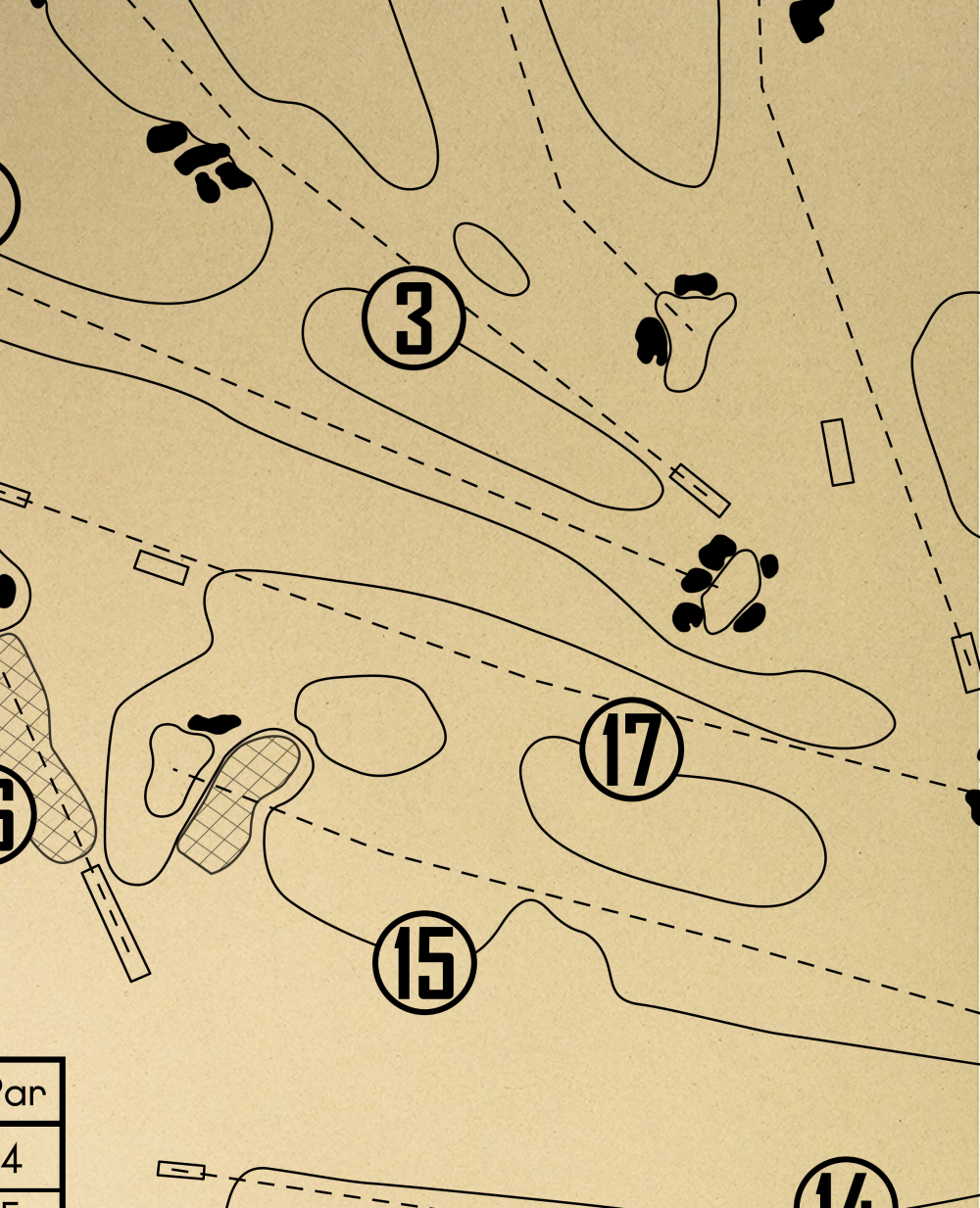 Augusta Outline (Print)