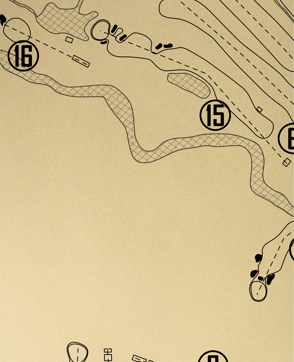 Agawam Hunt Outline (Print)