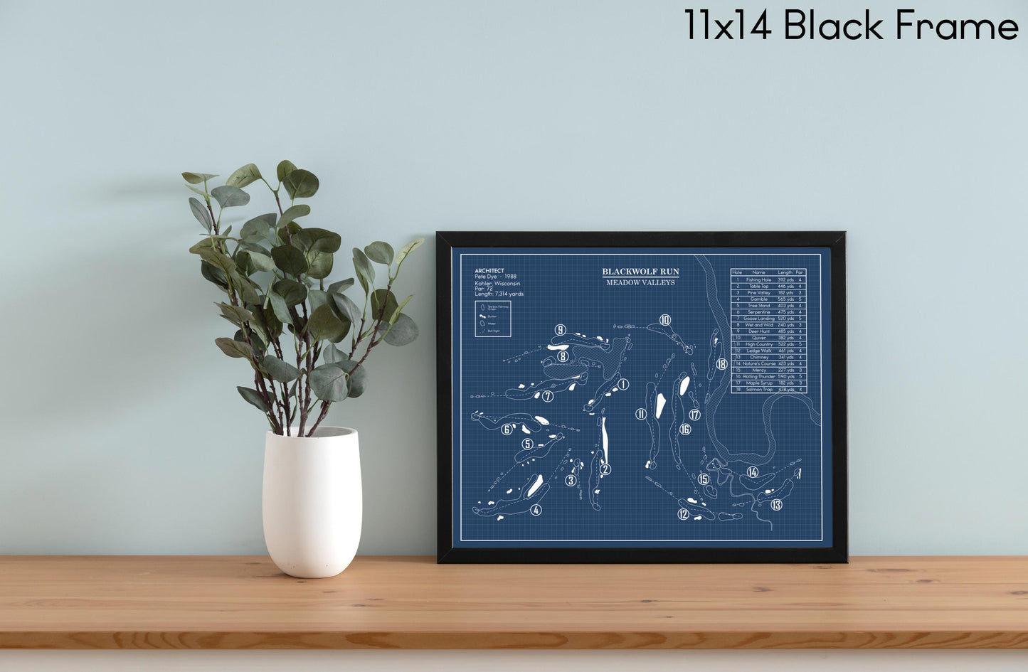 Blackwolf Run Meadow Valleys Blueprint (Print)