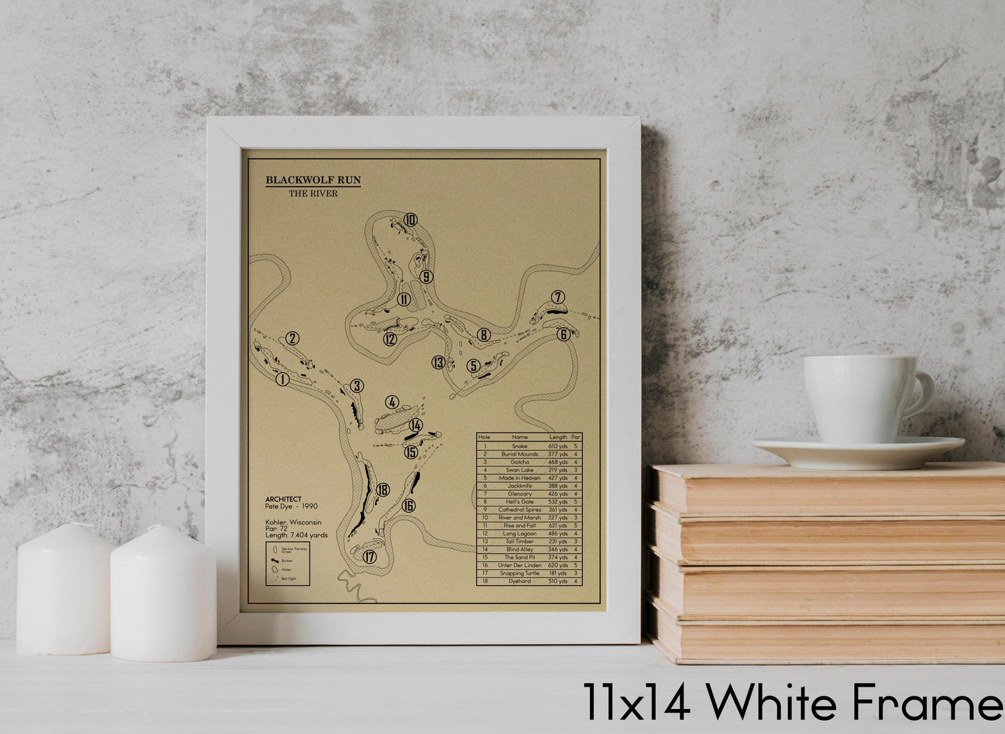 Blackwolf Run River Course Outline (Print)