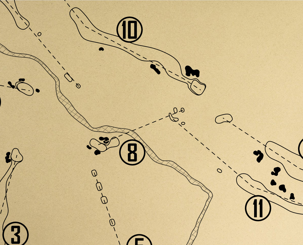 Catamount Ranch & Club Outline (Print)