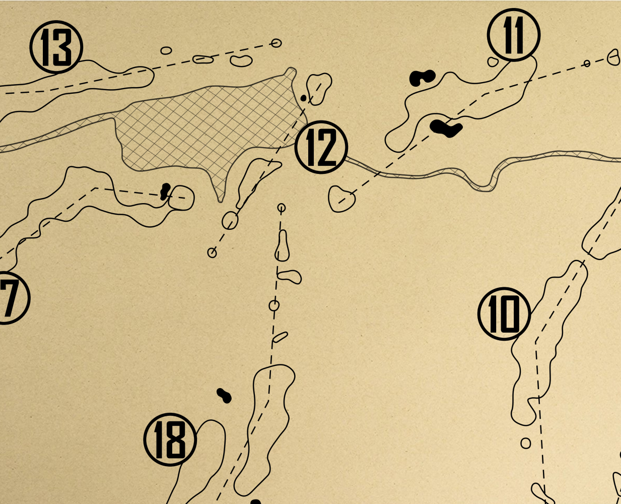 Champions Run Outline (Print)
