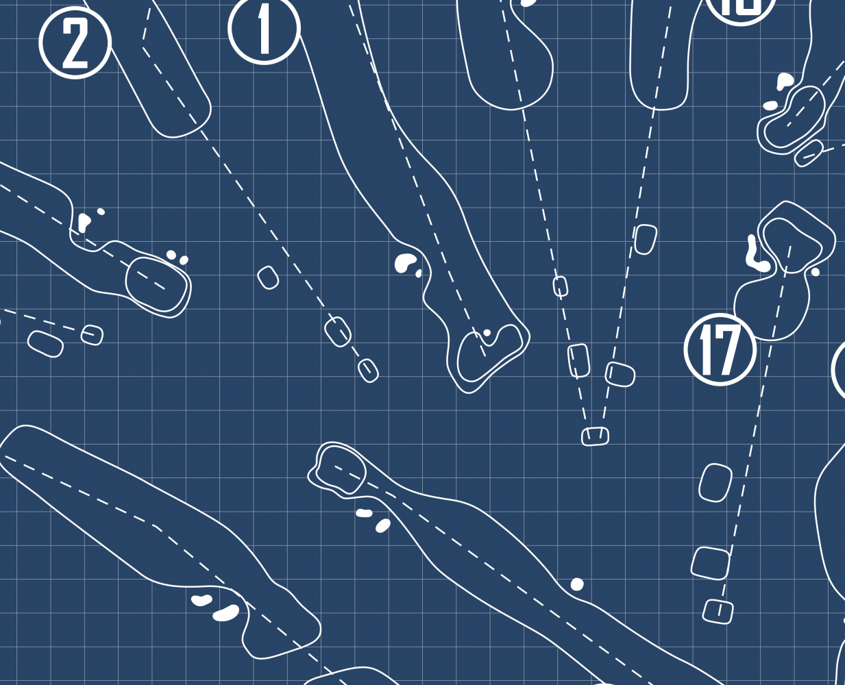 Crail Golf Society Craighead Links Blueprint (Print)