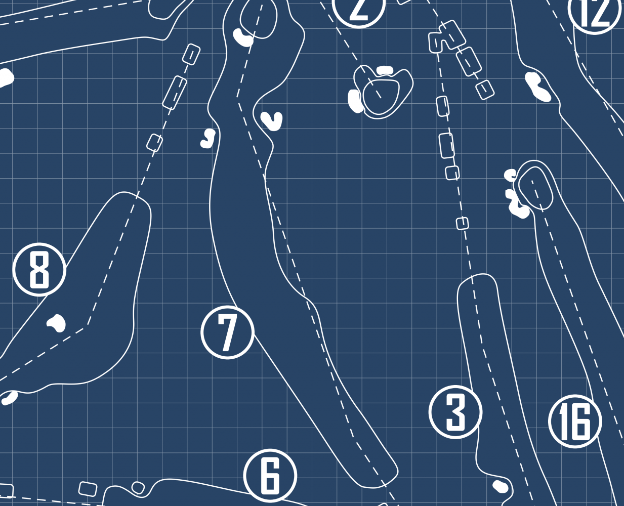 Emerald Valley Golf & Resort Blueprint (Print)