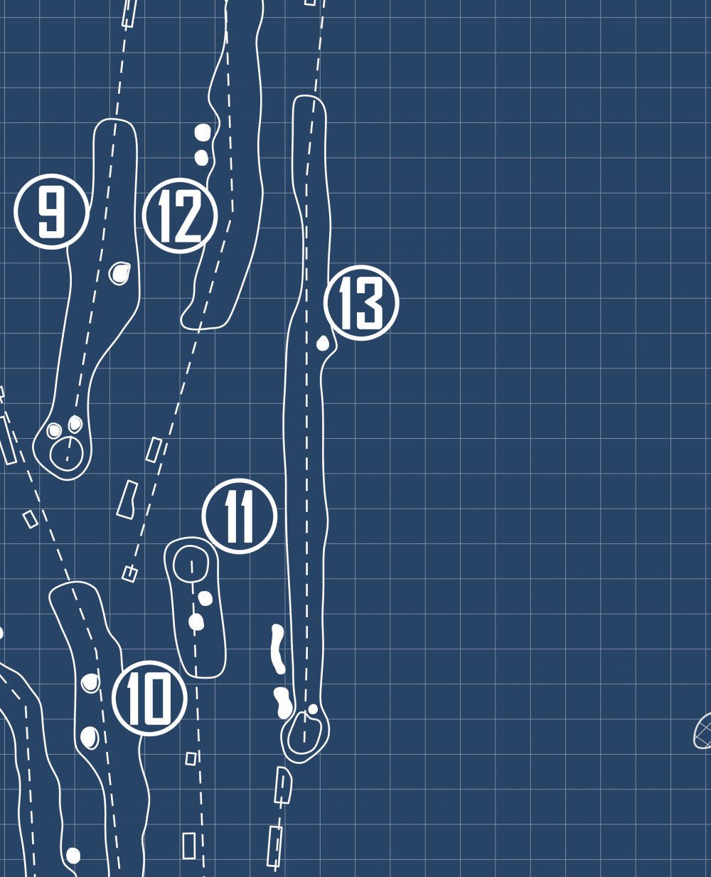 Gearhart Golf Links Blueprint (Print)