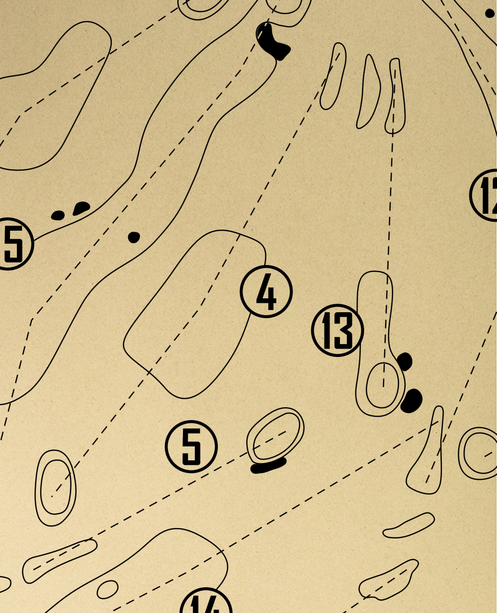 Goat Hill Park Outline (Print)