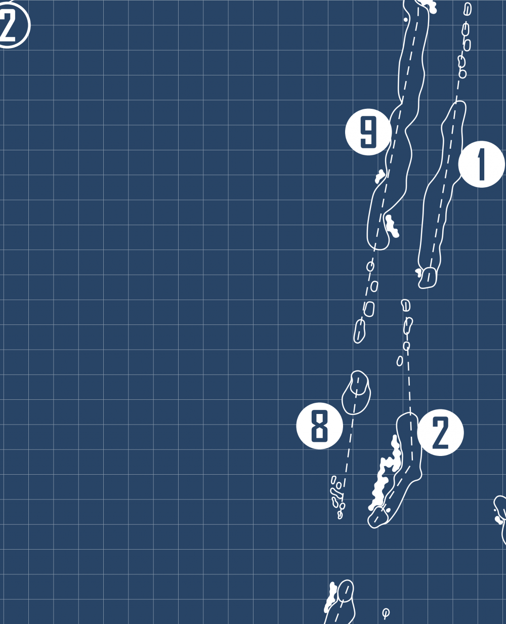 Grayhawk Golf Club Blueprint (Print)