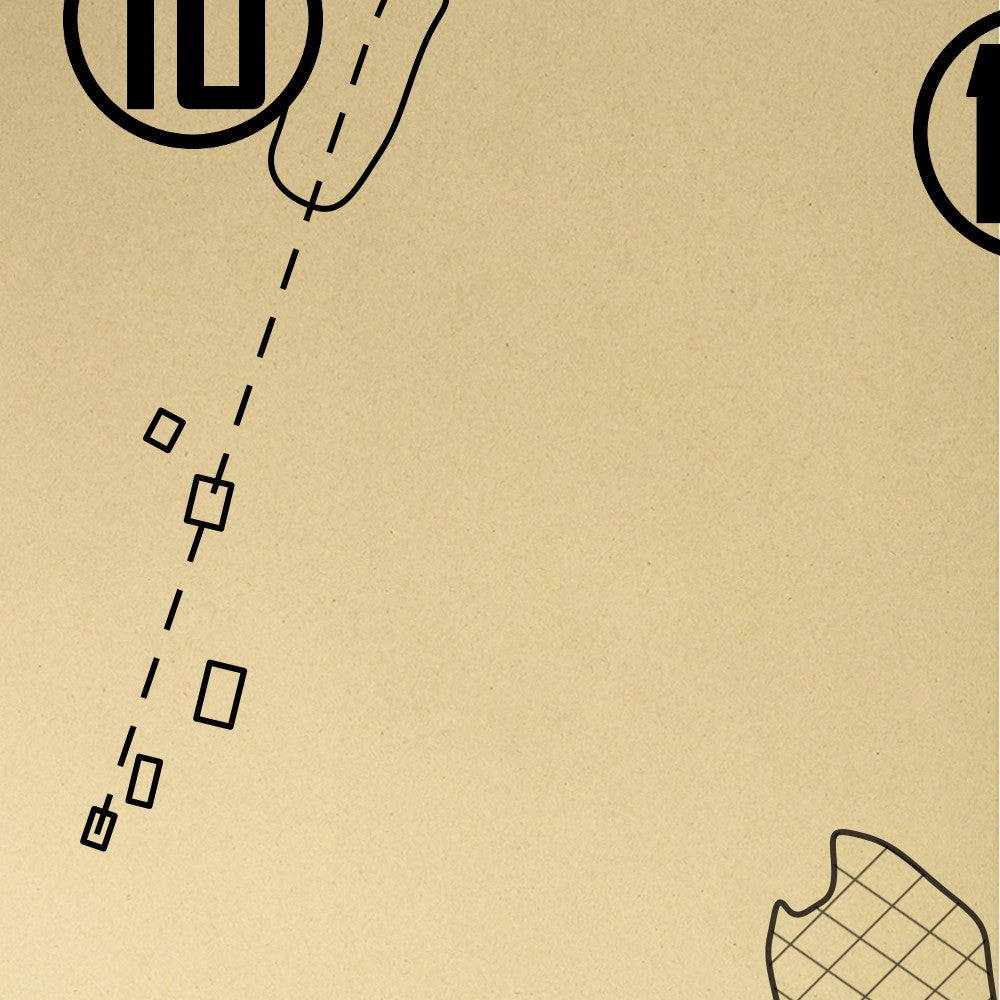 The Club at High Hampton Outline (Print)