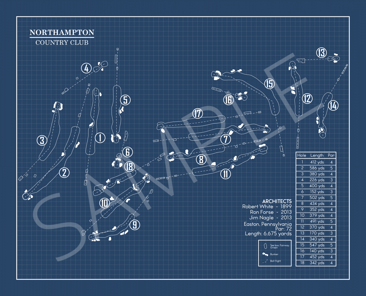 Northampton Country Club (Print)