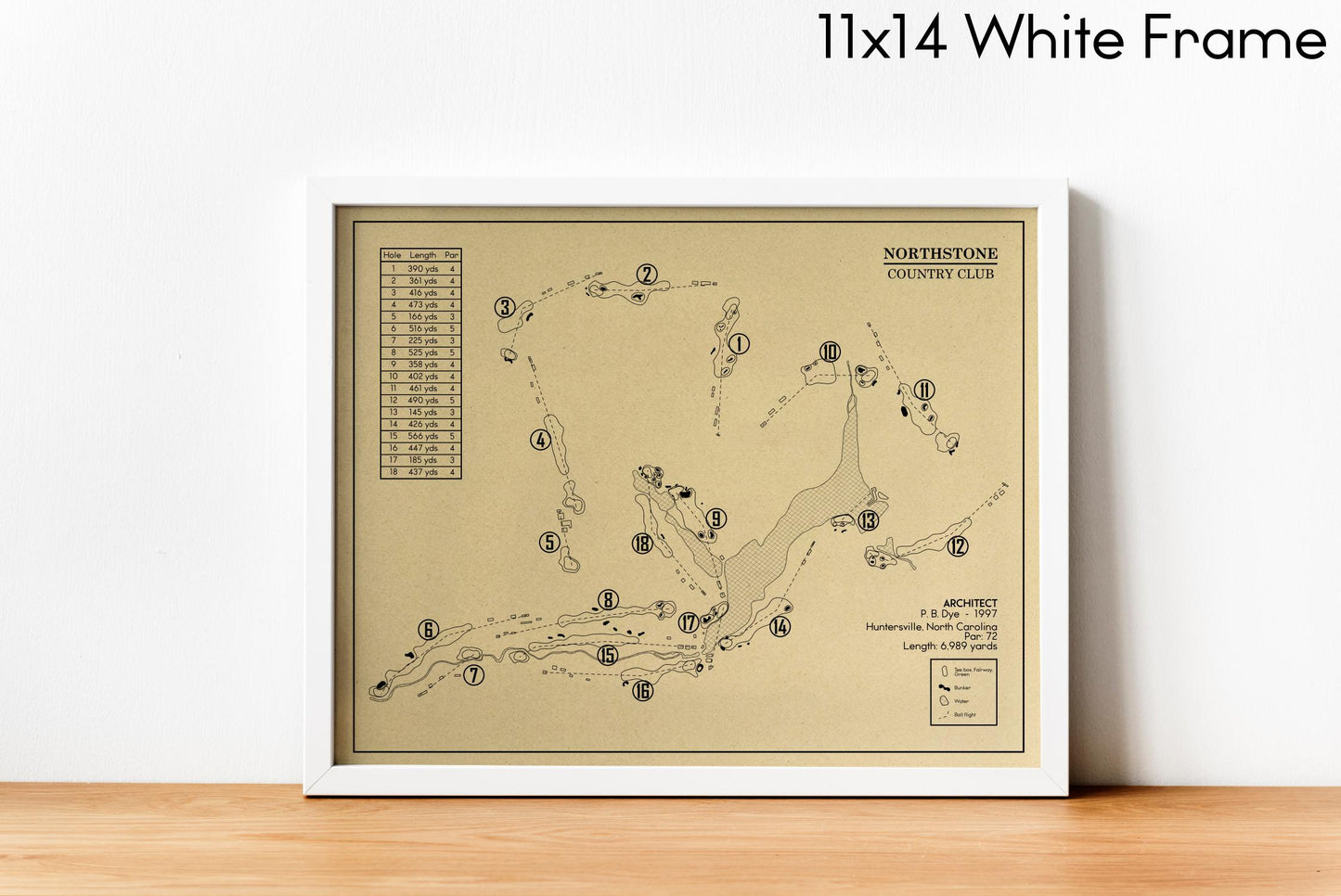 Northstone Country Club Outline (Print)