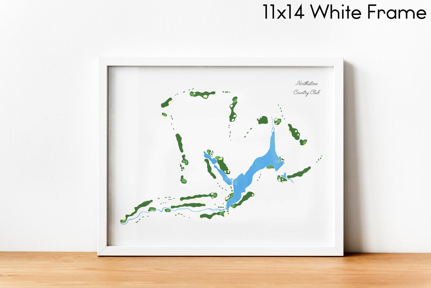 Northstone Country Club Painting (Print)