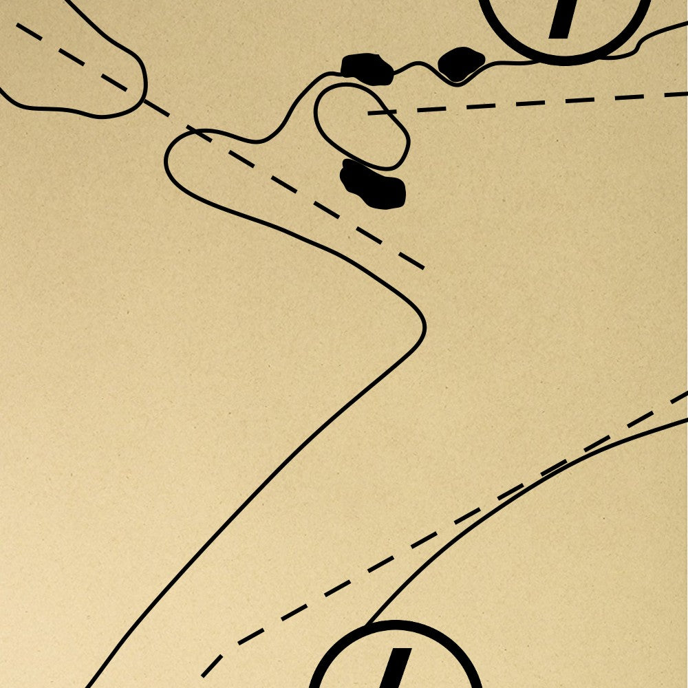 Old Town Club Outline (Print)