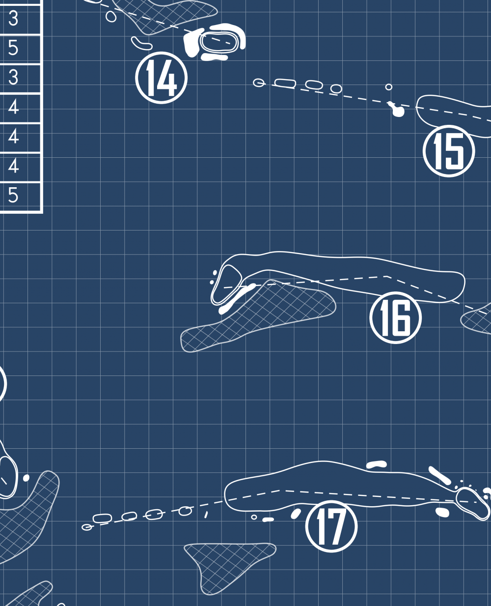 The Club at Olde Cypress Blueprint (Print)