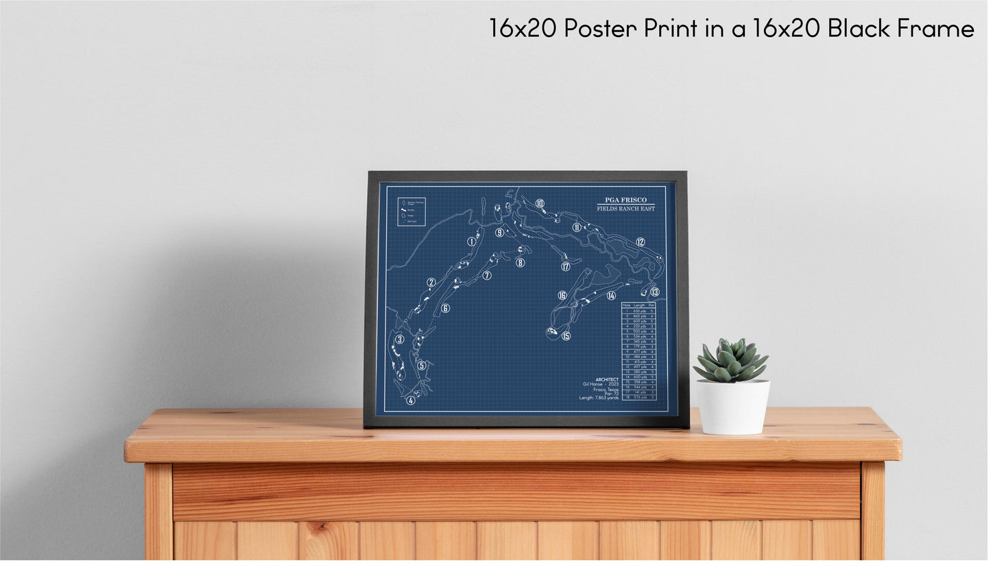 PGA Frisco Fields Ranch East Blueprint (Print)