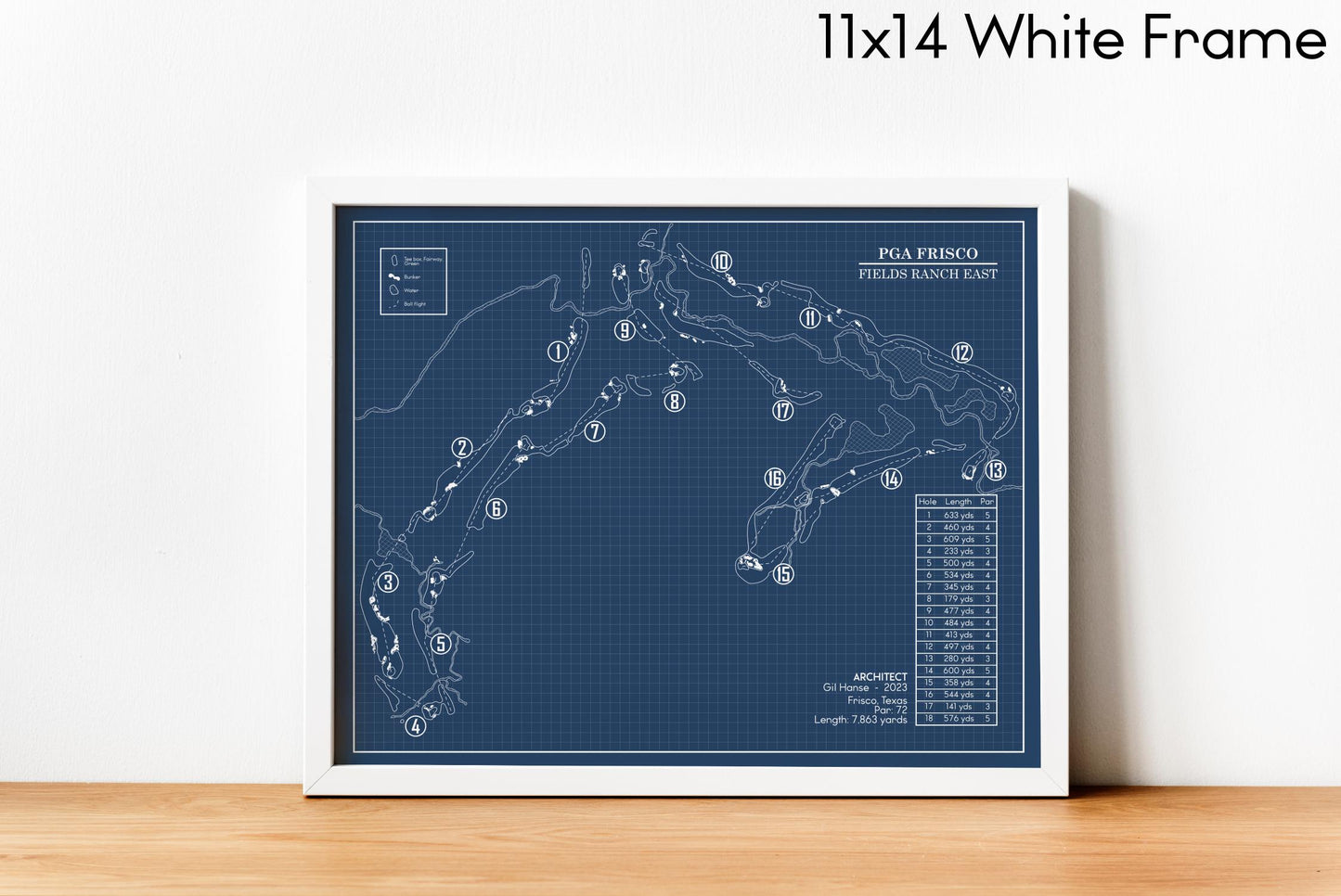 PGA Frisco Fields Ranch East Blueprint (Print)