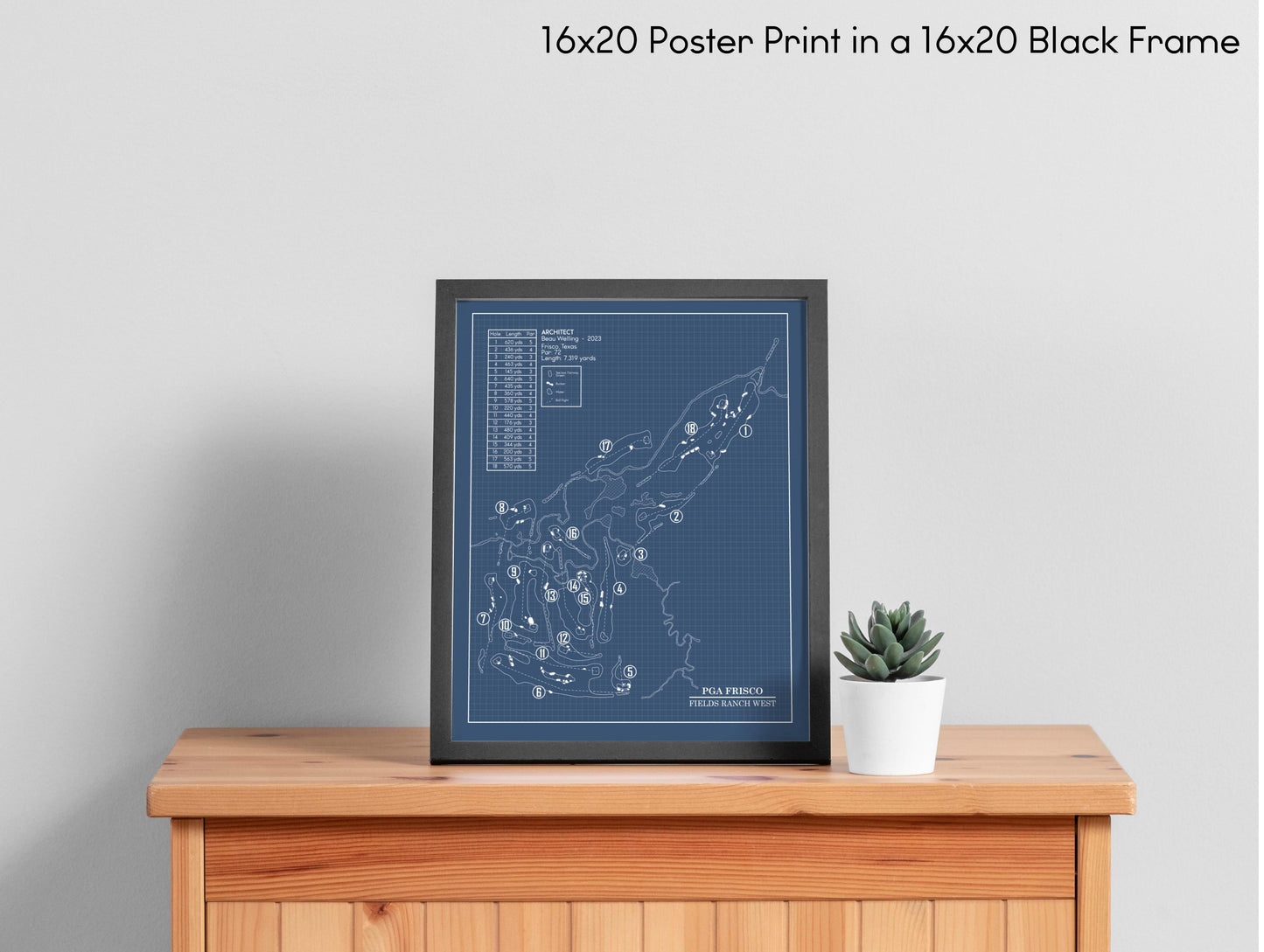 PGA Frisco Fields Ranch West Blueprint (Print)