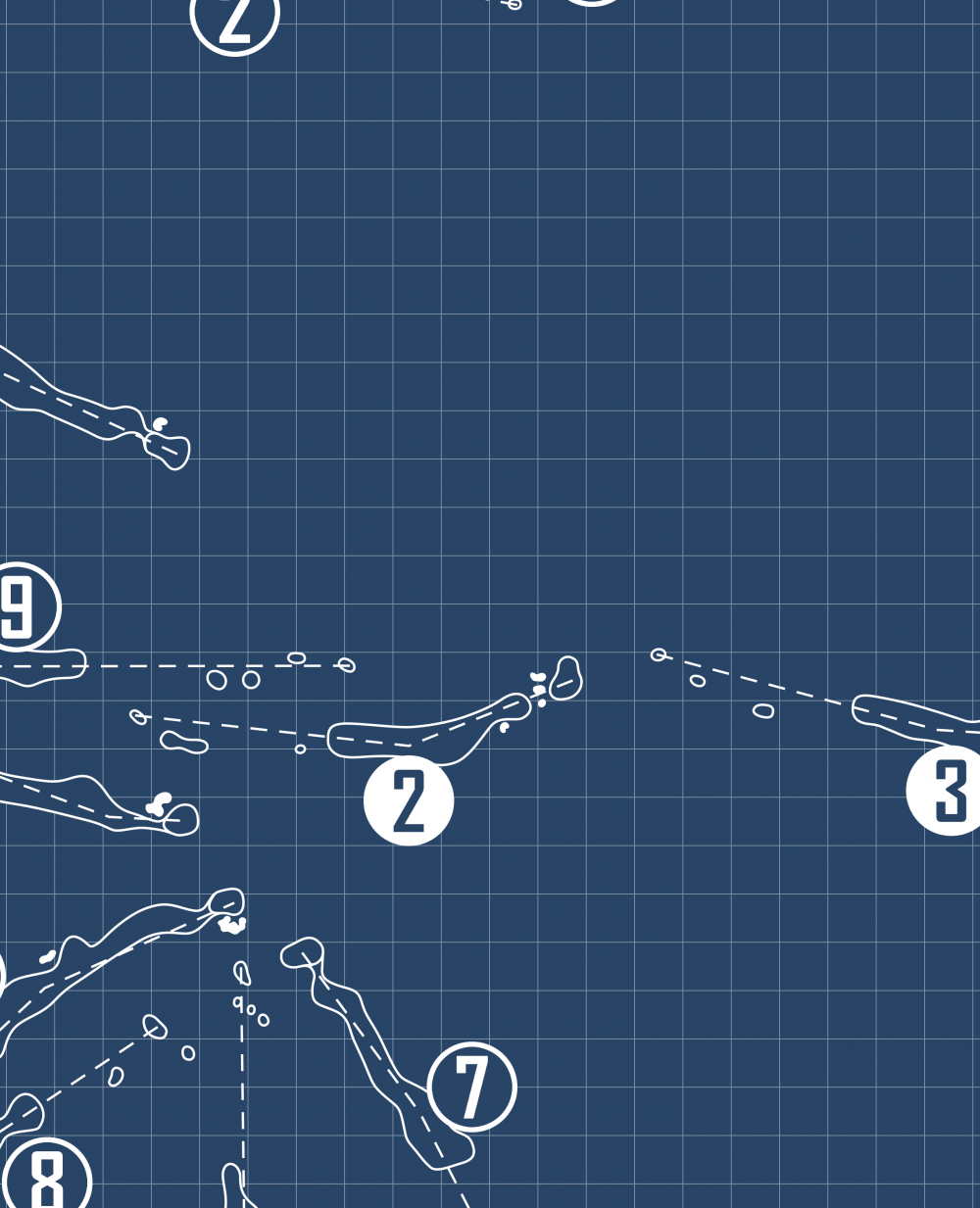 The Pinery Country Club Blueprint (Print)