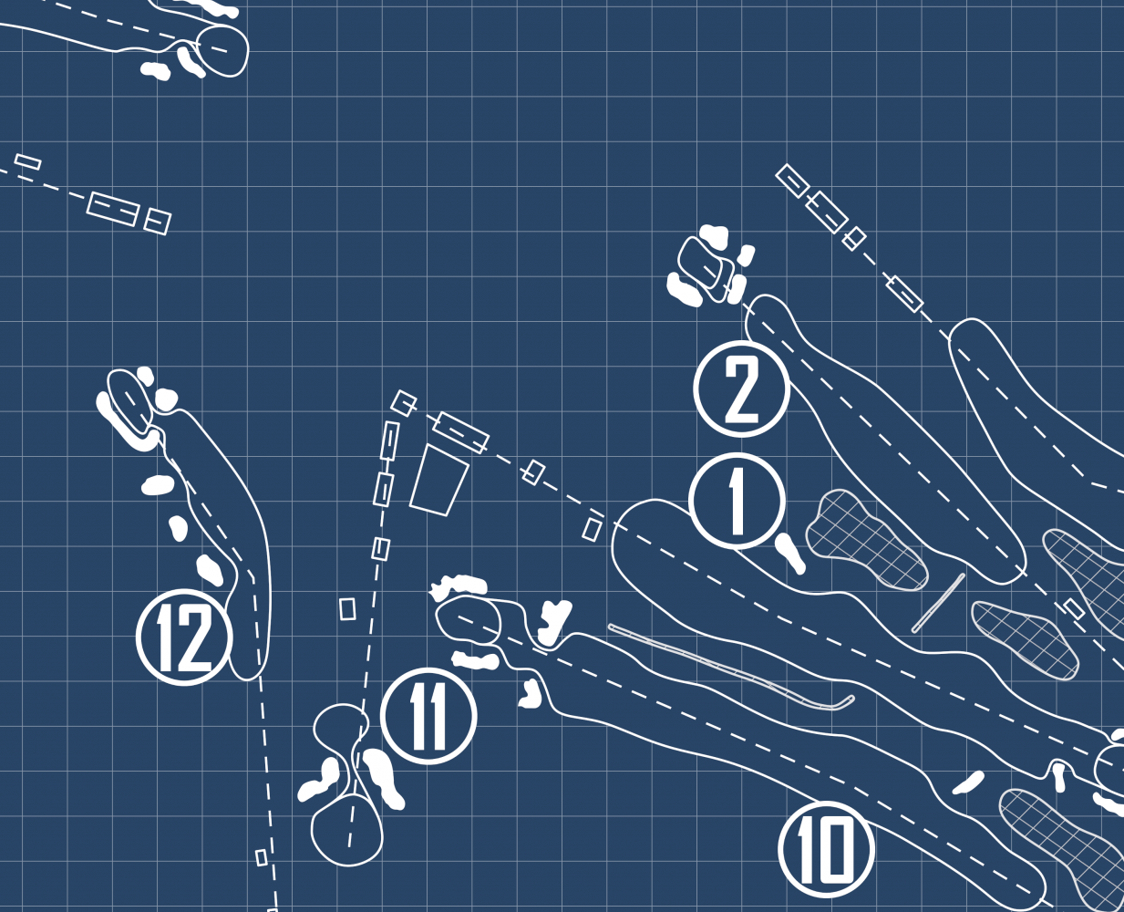 Point Judith Country Club Blueprint (Print)