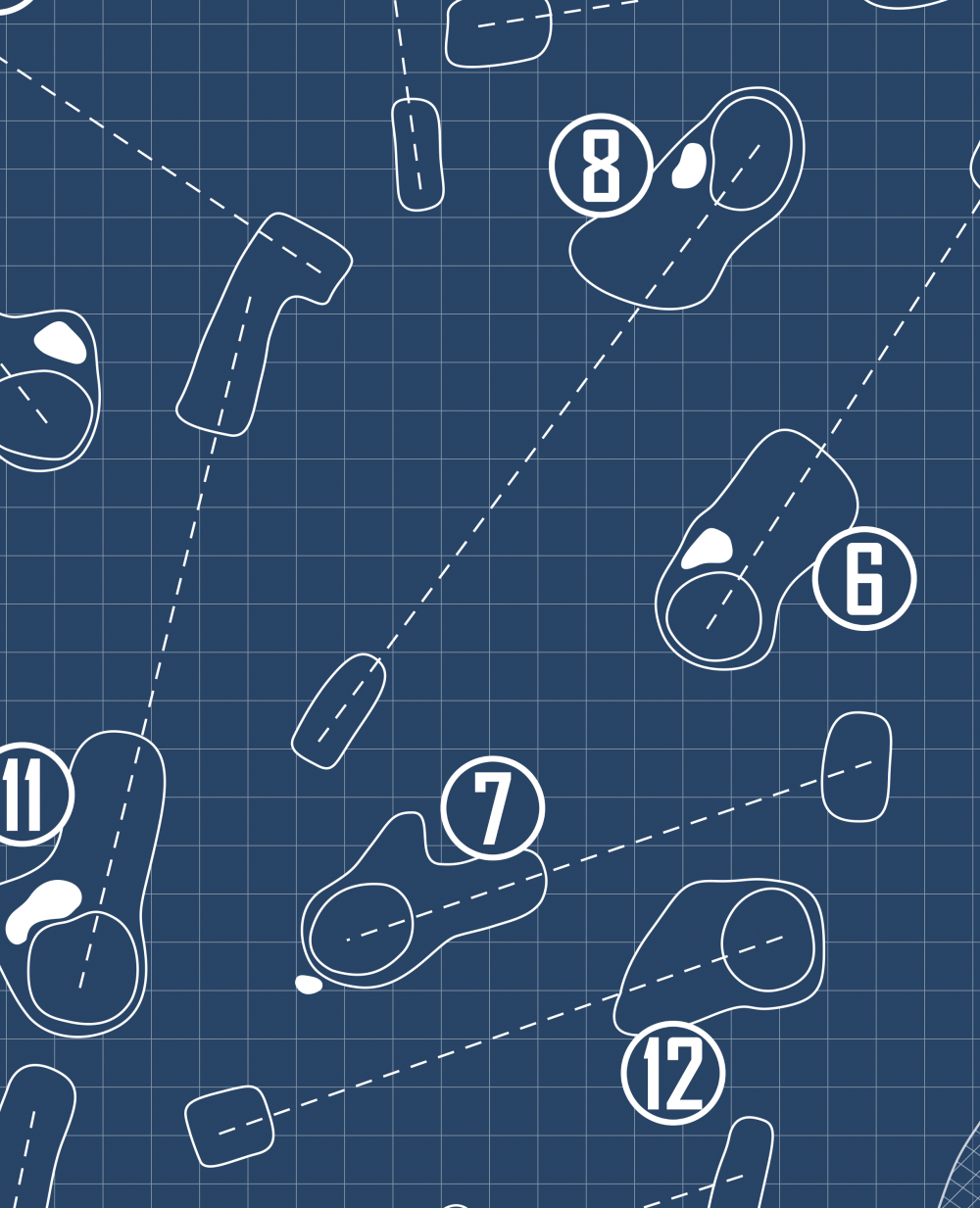 Sah-Hah-Lee Golf Course Blueprint (Print)