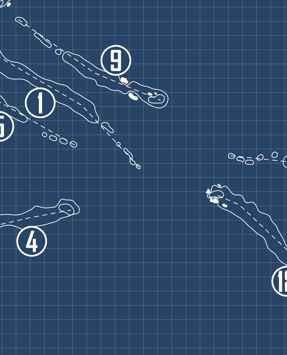 Solmar Golf Links Blueprint (Print)
