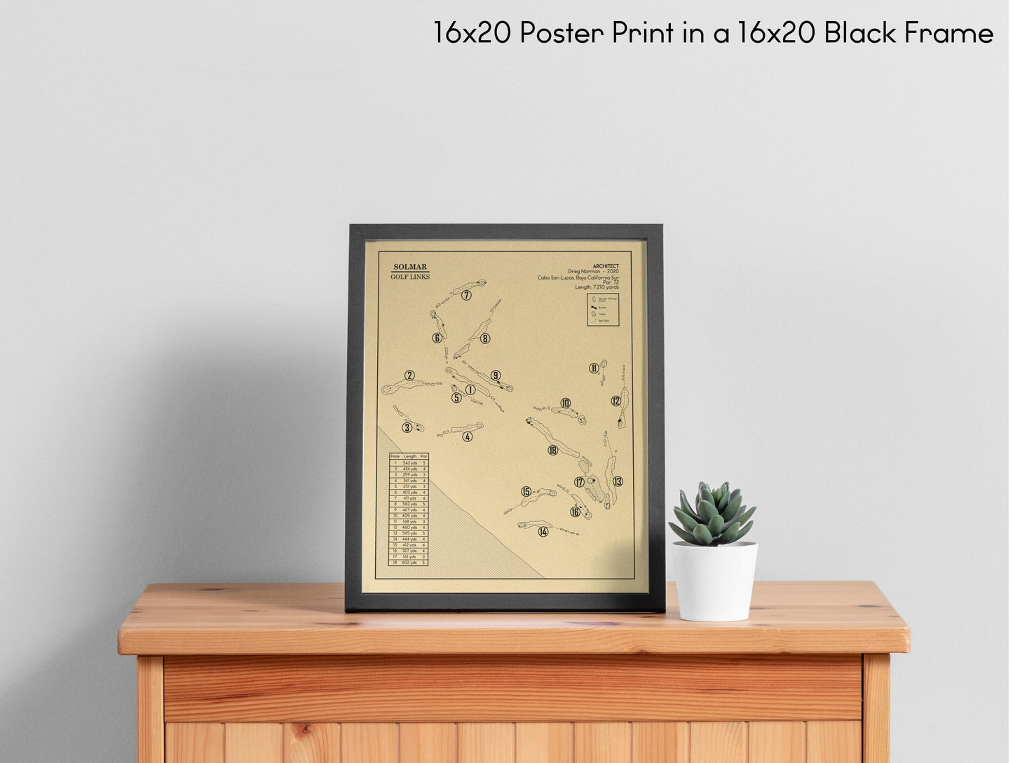 Solmar Golf Links Outline (Print)