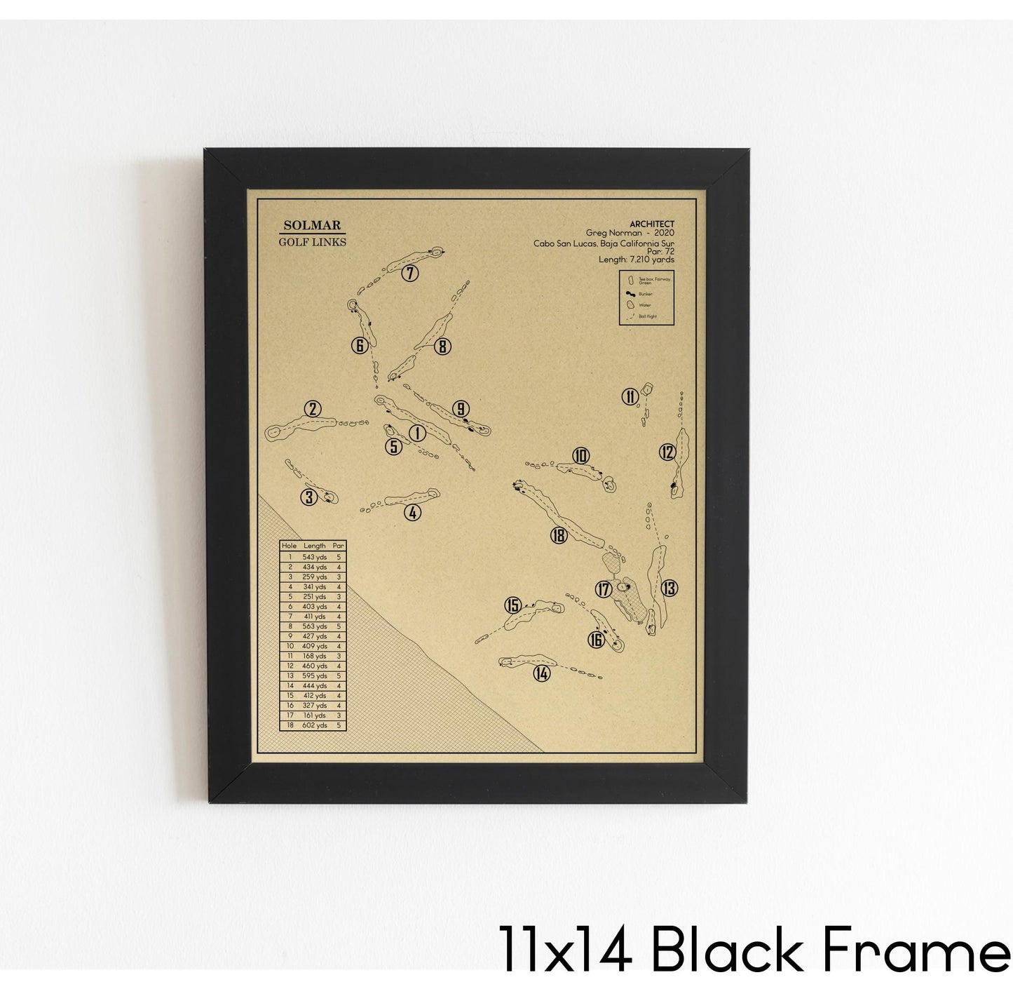 Solmar Golf Links Outline (Print)