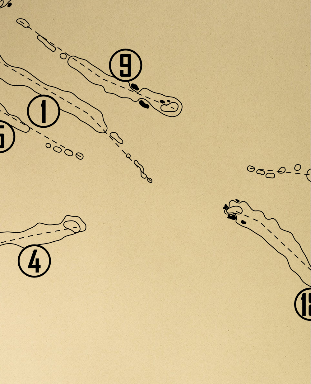 Solmar Golf Links Outline (Print)