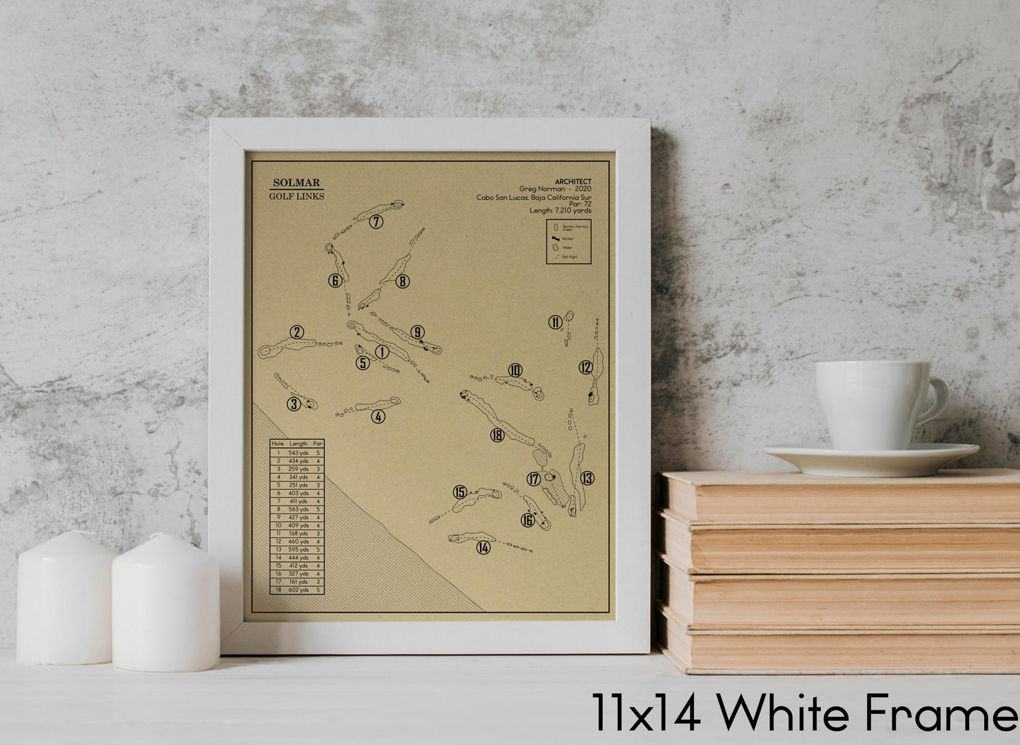 Solmar Golf Links Outline (Print)