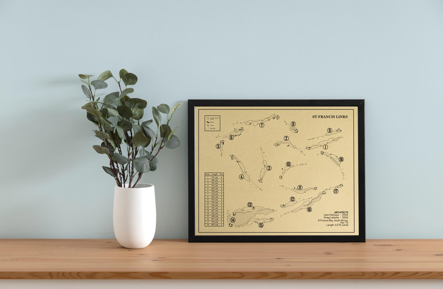 St Francis Links Outline (Print)