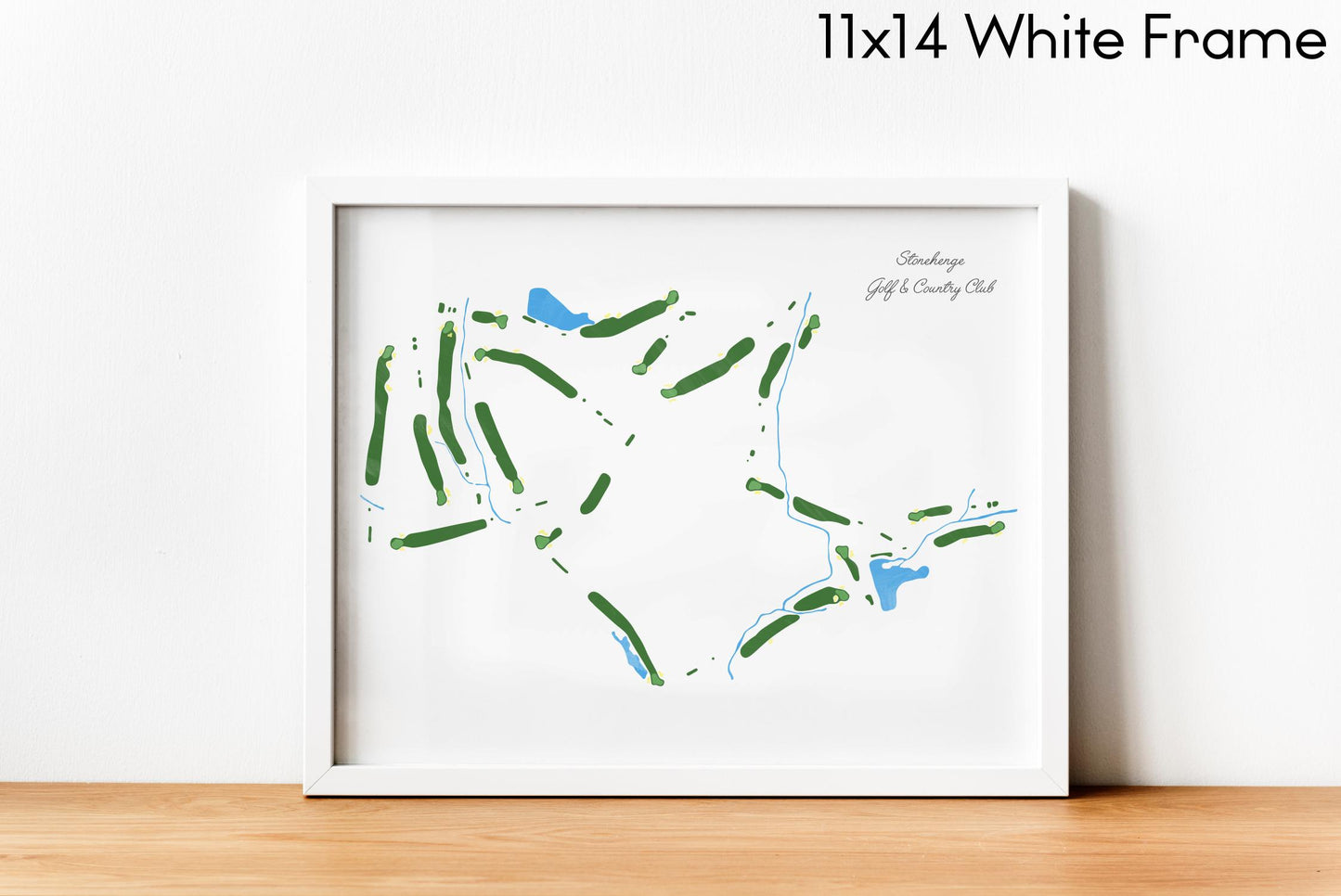 Stonehenge Golf & Country Club Painting (Print)