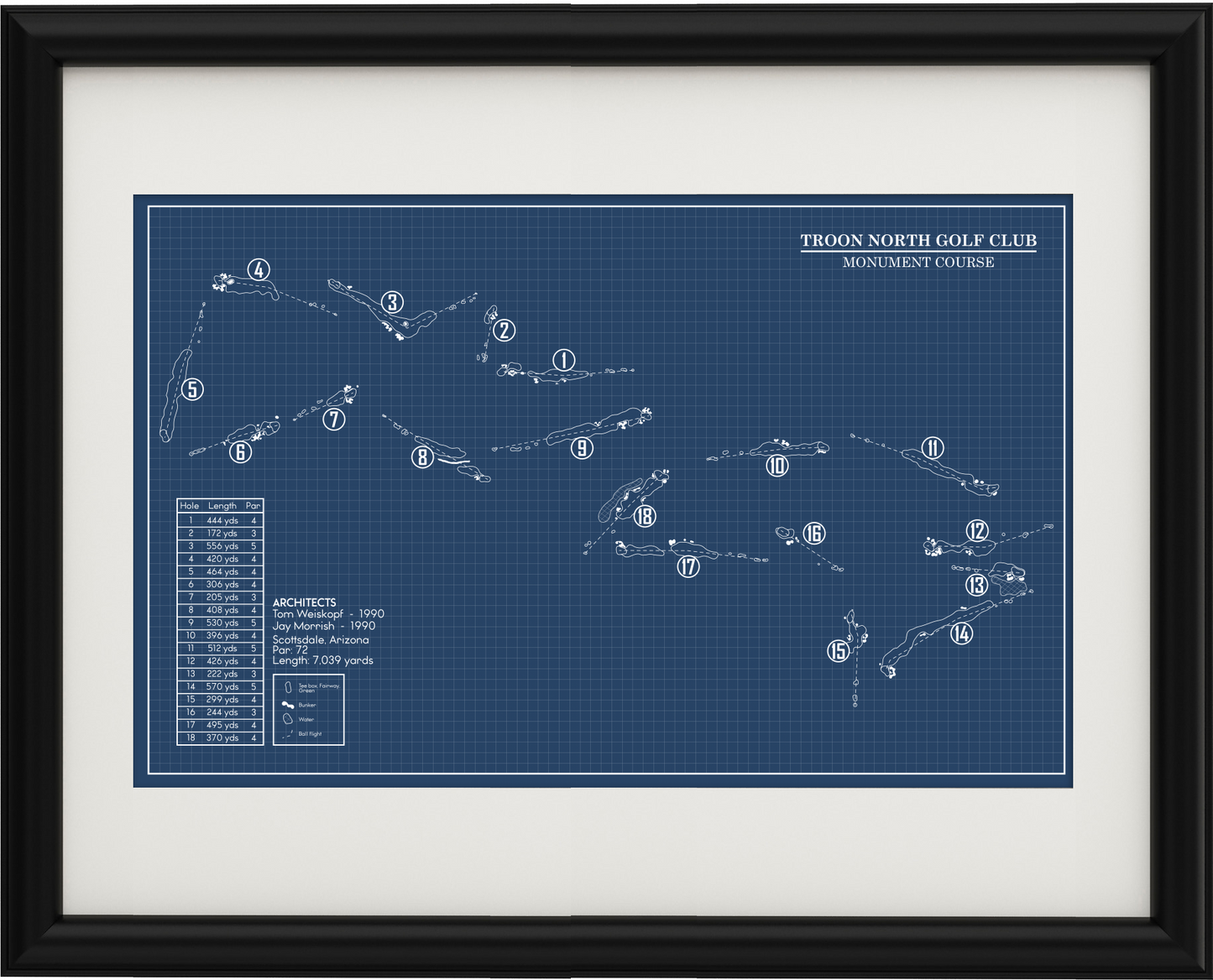 Monument at Troon North Blueprint (Print)