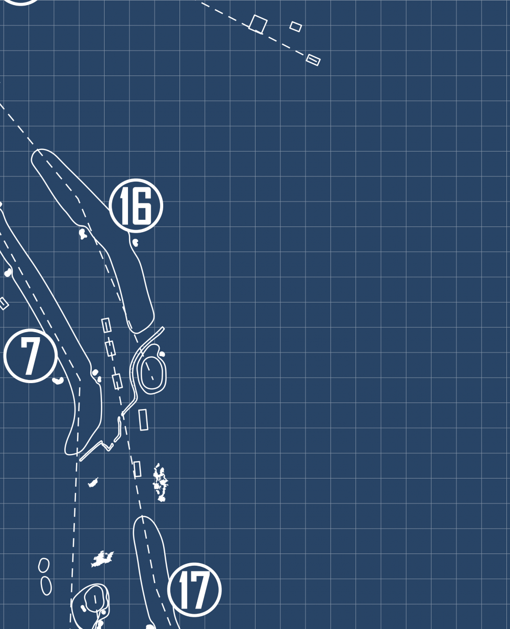 Trump Turnberry Ailso Course Blueprint (Print)