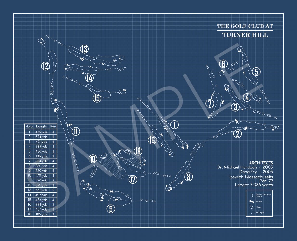Turner Hill Country Club in (Print)
