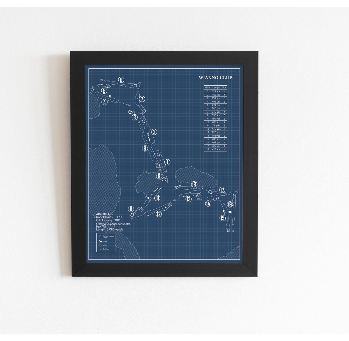 Wianno Club Blueprint (Print)