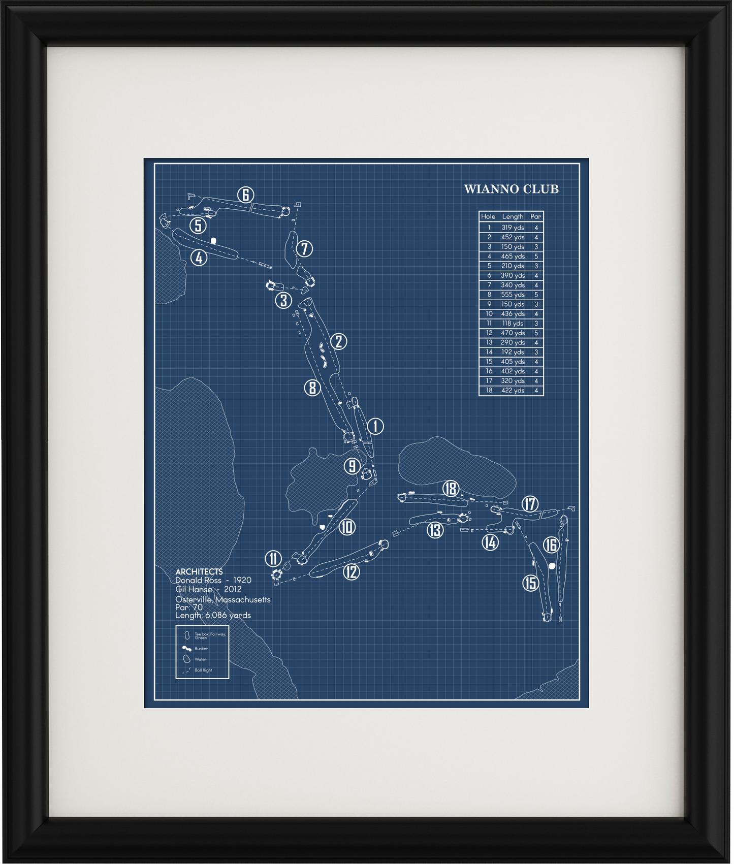 Wianno Club Blueprint (Print)