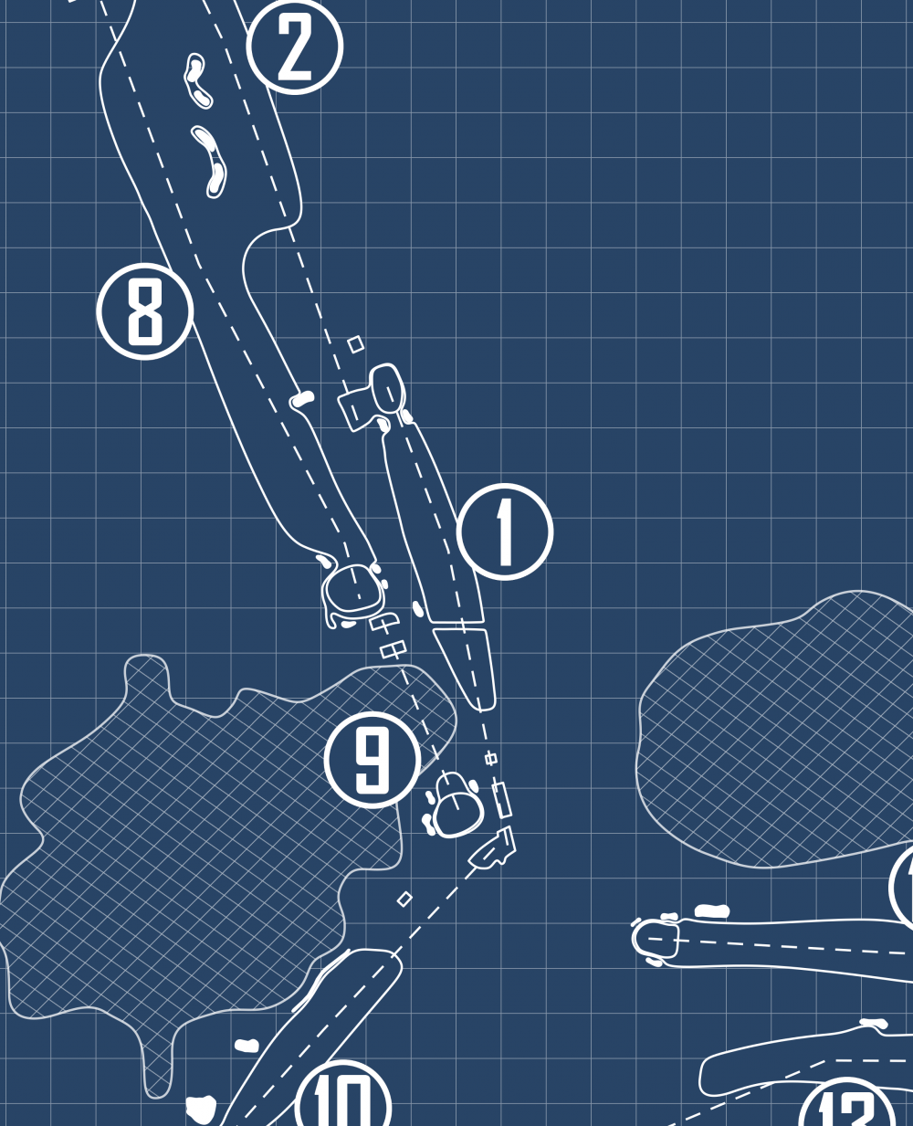 Wianno Club Blueprint (Print)