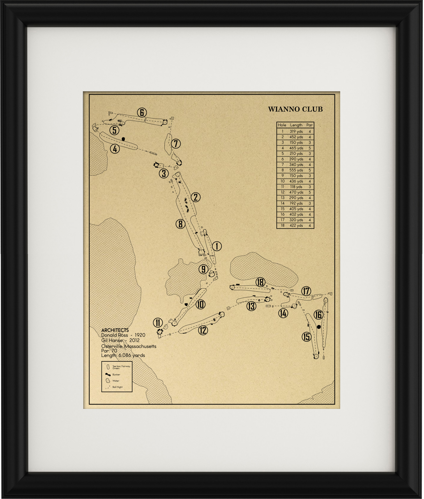 Wianno Club Outline (Print)
