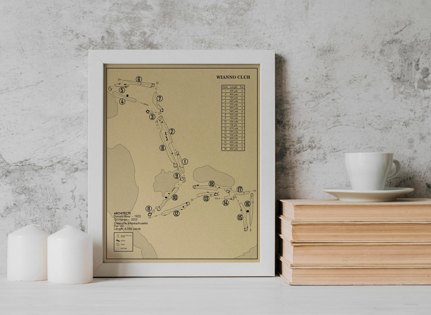 Wianno Club Outline (Print)