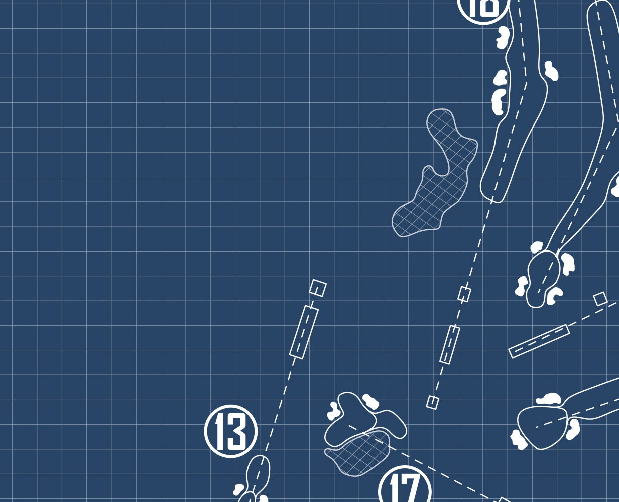Wilmington Country Club South Course Blueprint (Print)