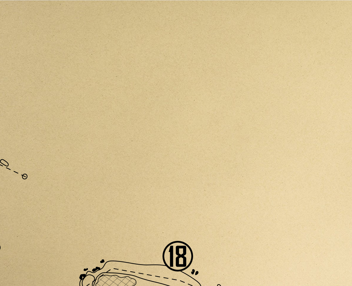Windermere Golf Club Outline (Print)