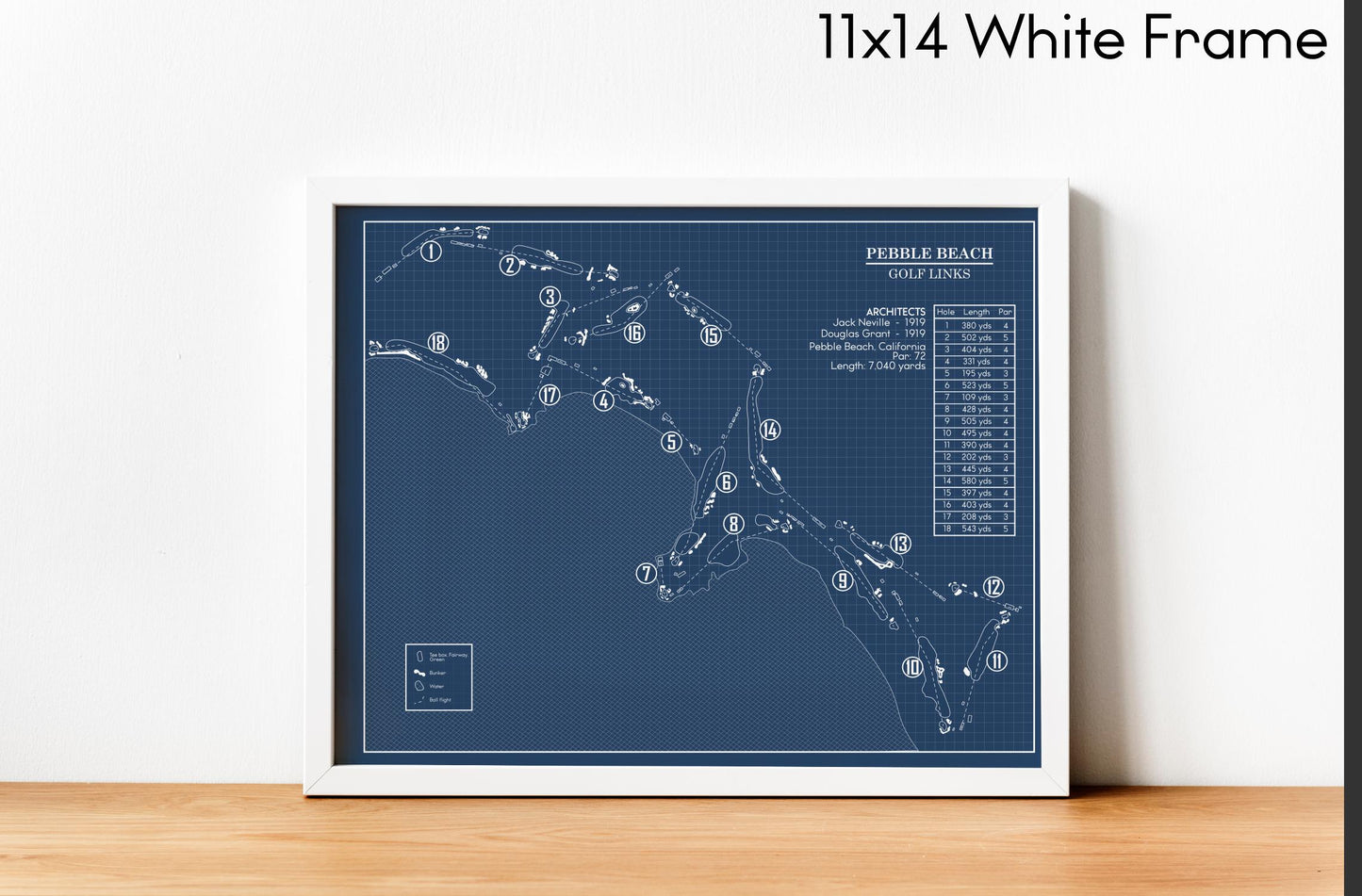 Pebble Blueprint (Print)