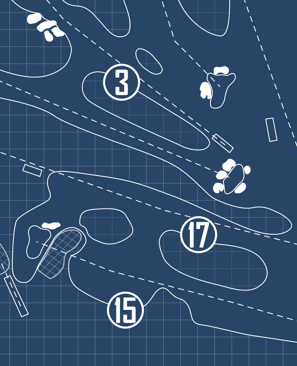 Augusta Blueprint (Print)