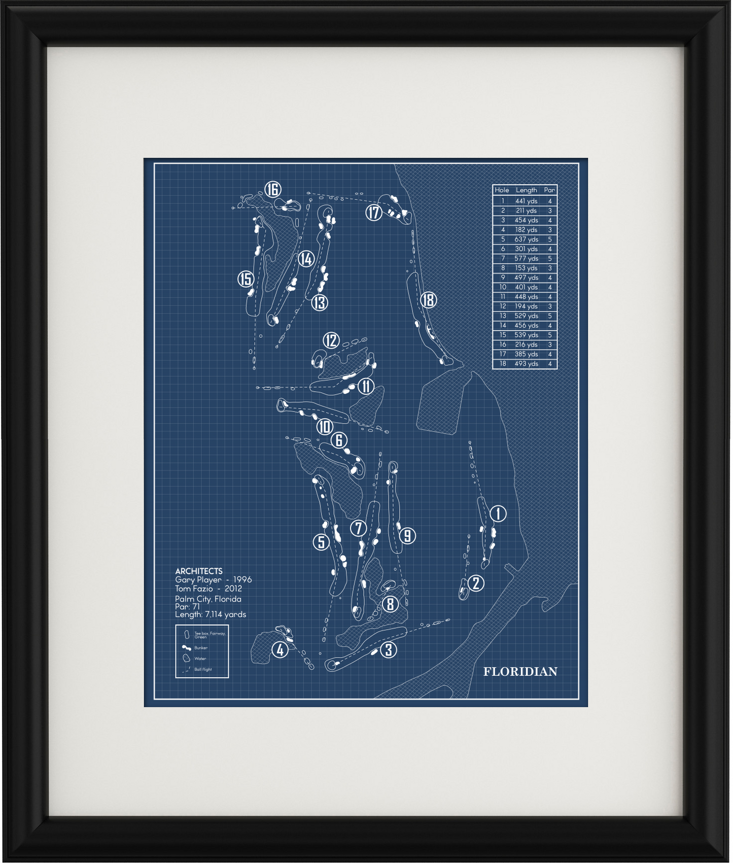 The Floridian Blueprint (Print)