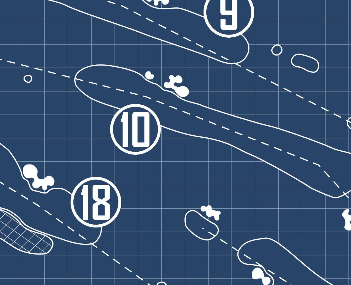 TPC Scottsdale Champions Course Blueprint (Print)