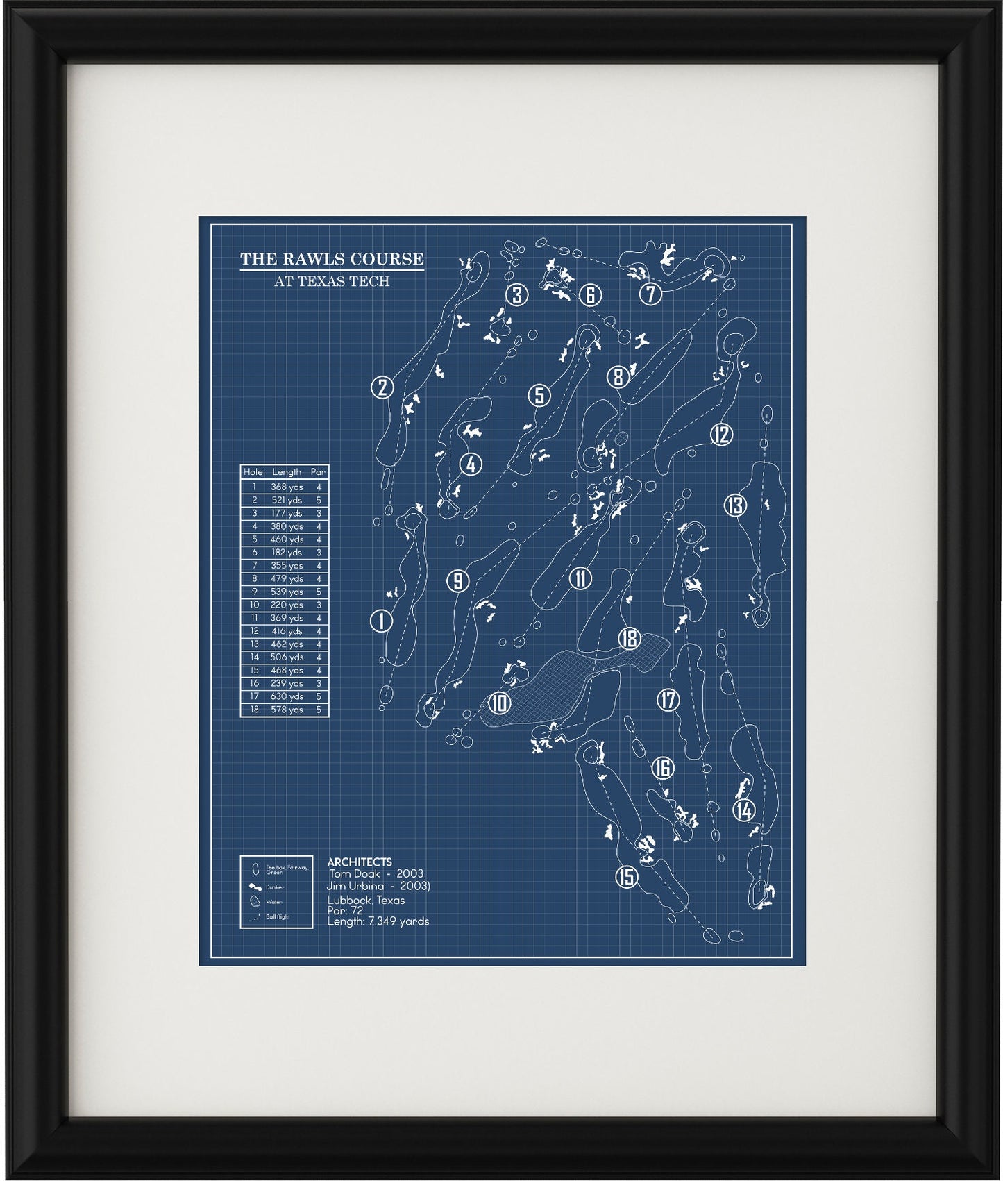 The Rawls Course at Texas Tech Blueprint (Print)