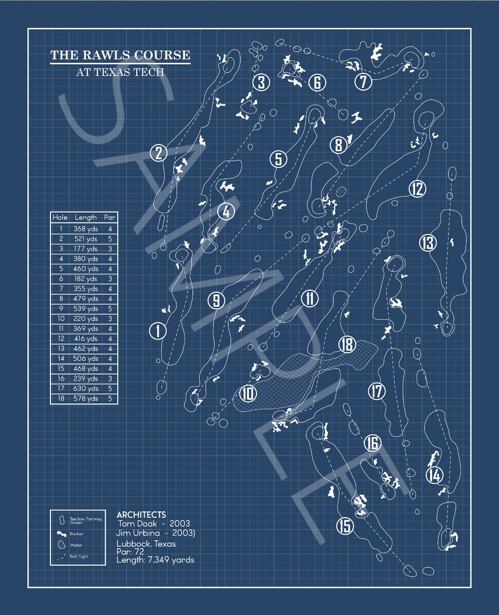 The Rawls Course at Texas Tech Blueprint (Print)