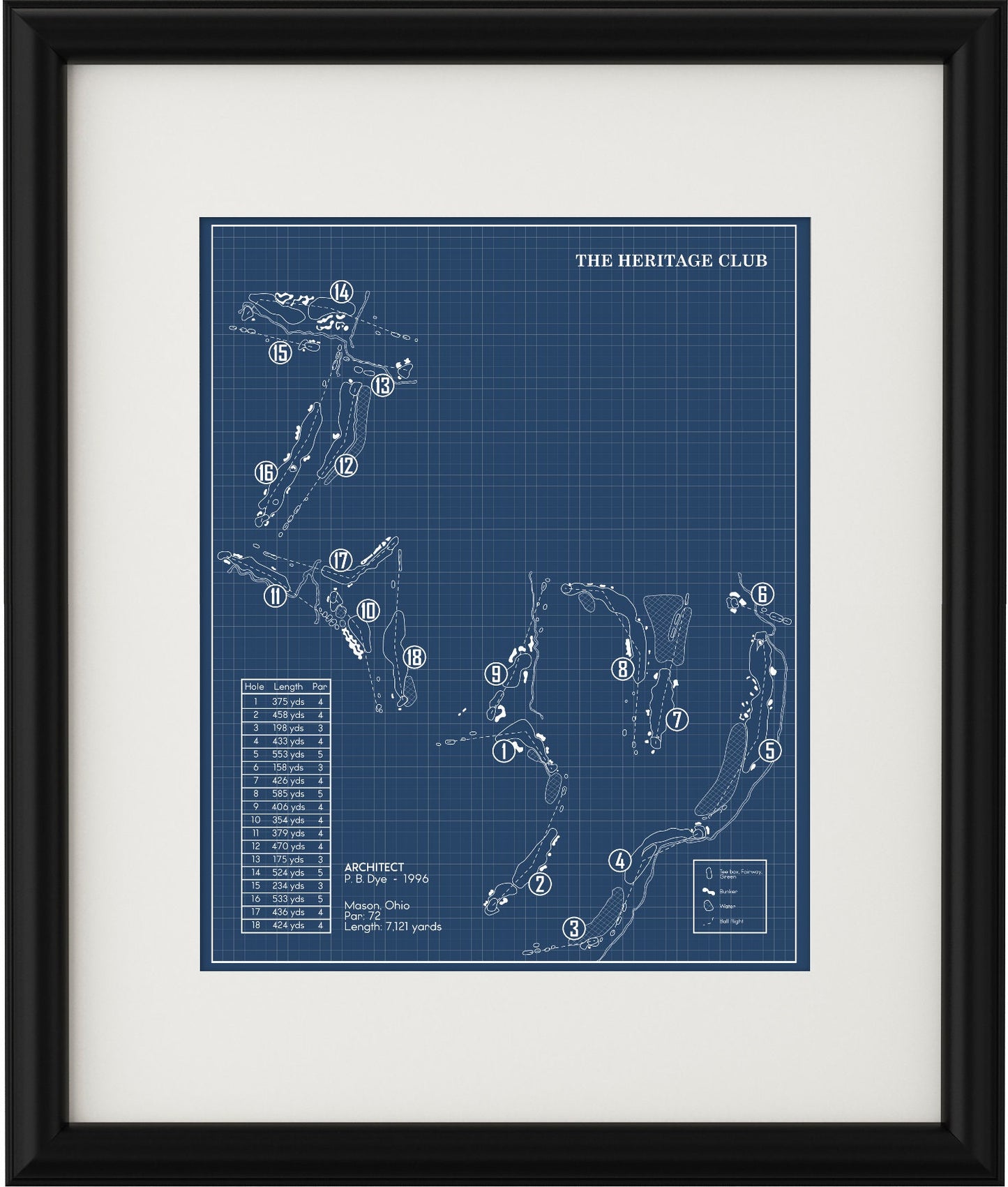 The Heritage Club Blueprint (Print)