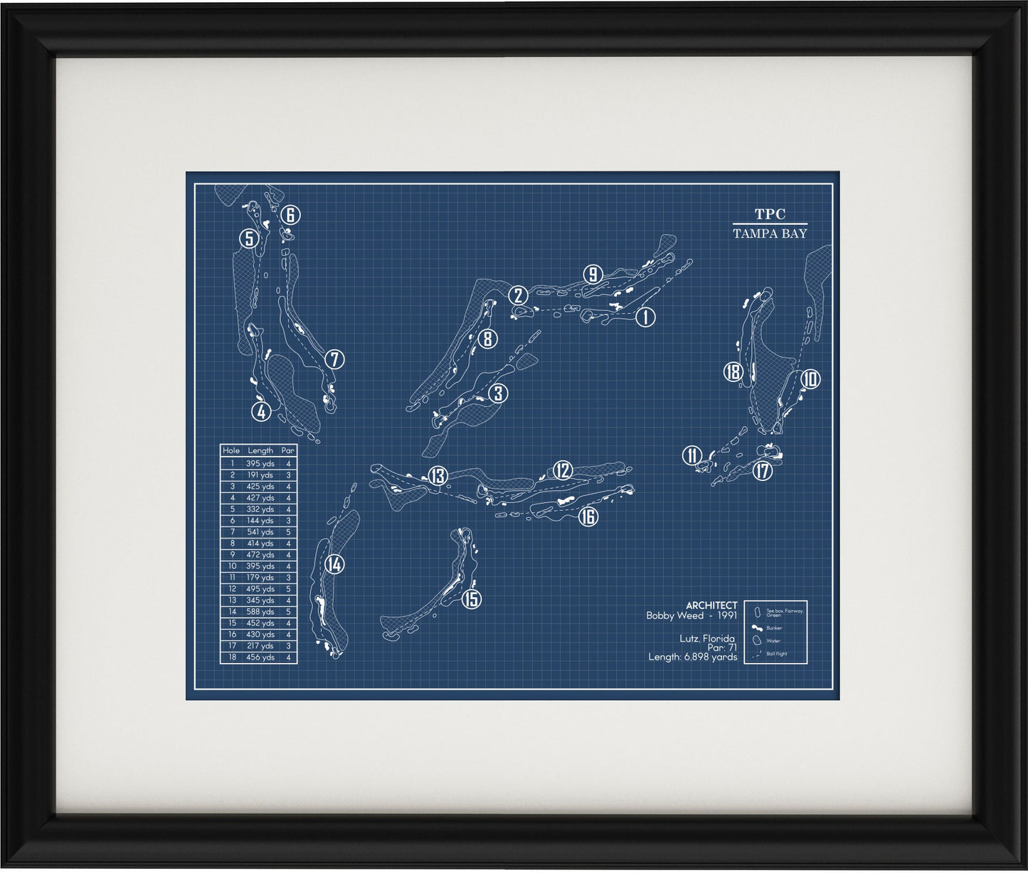 TPC Tampa Bay Blueprint (Print)