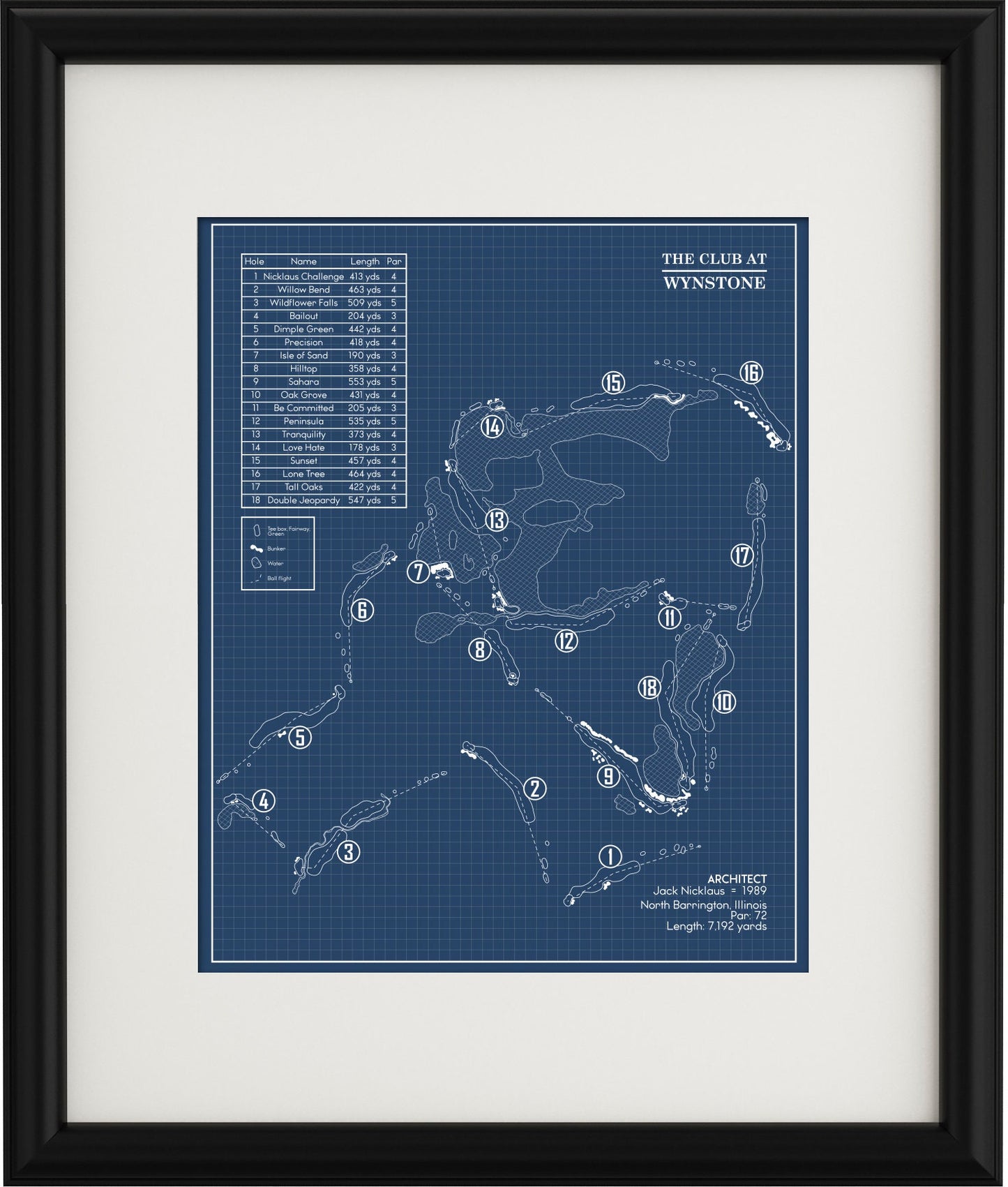 The Club at Wynstone Blueprint (Print)