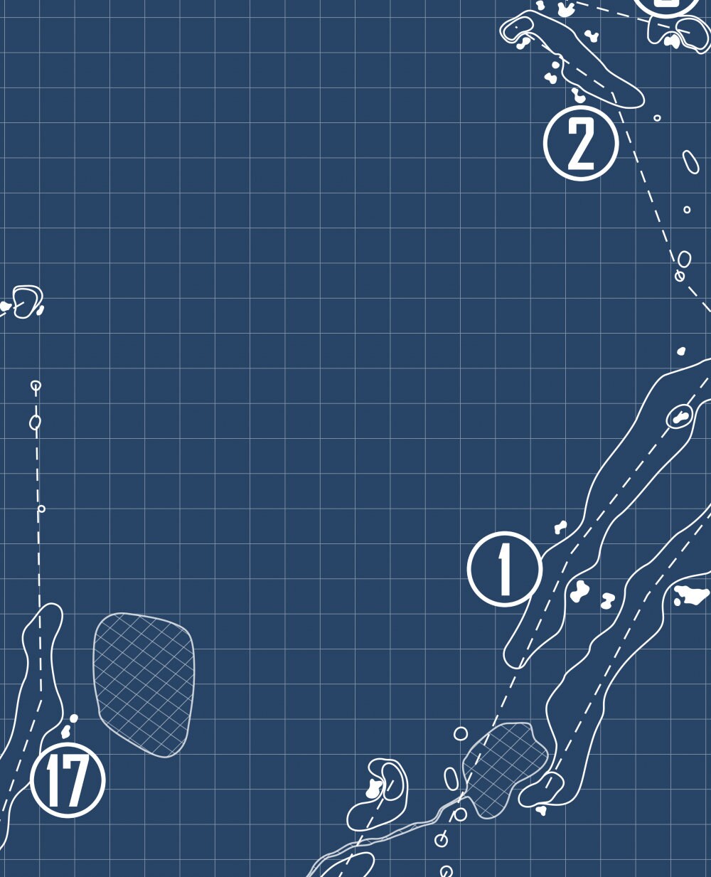 The Club at Pasadera Blueprint (Print)